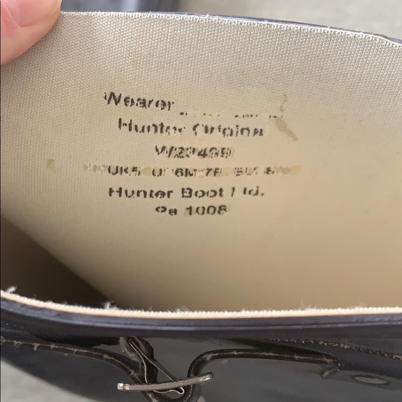 Hunter Original Tall Rain Boots - Picture 5 of 10